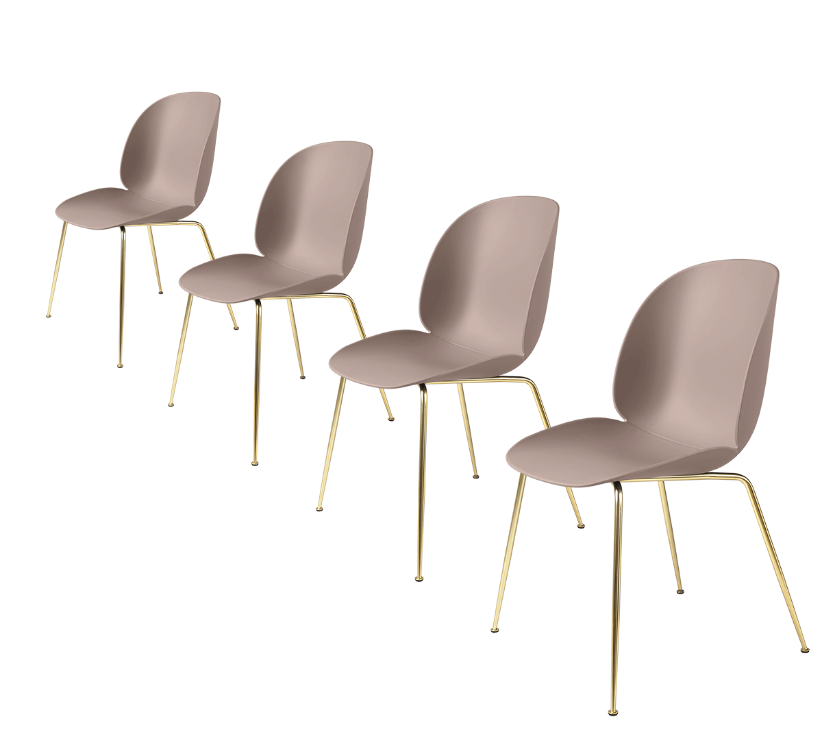  Sedie  - Beetle Dining Chair set of 4 - Taninihome.com