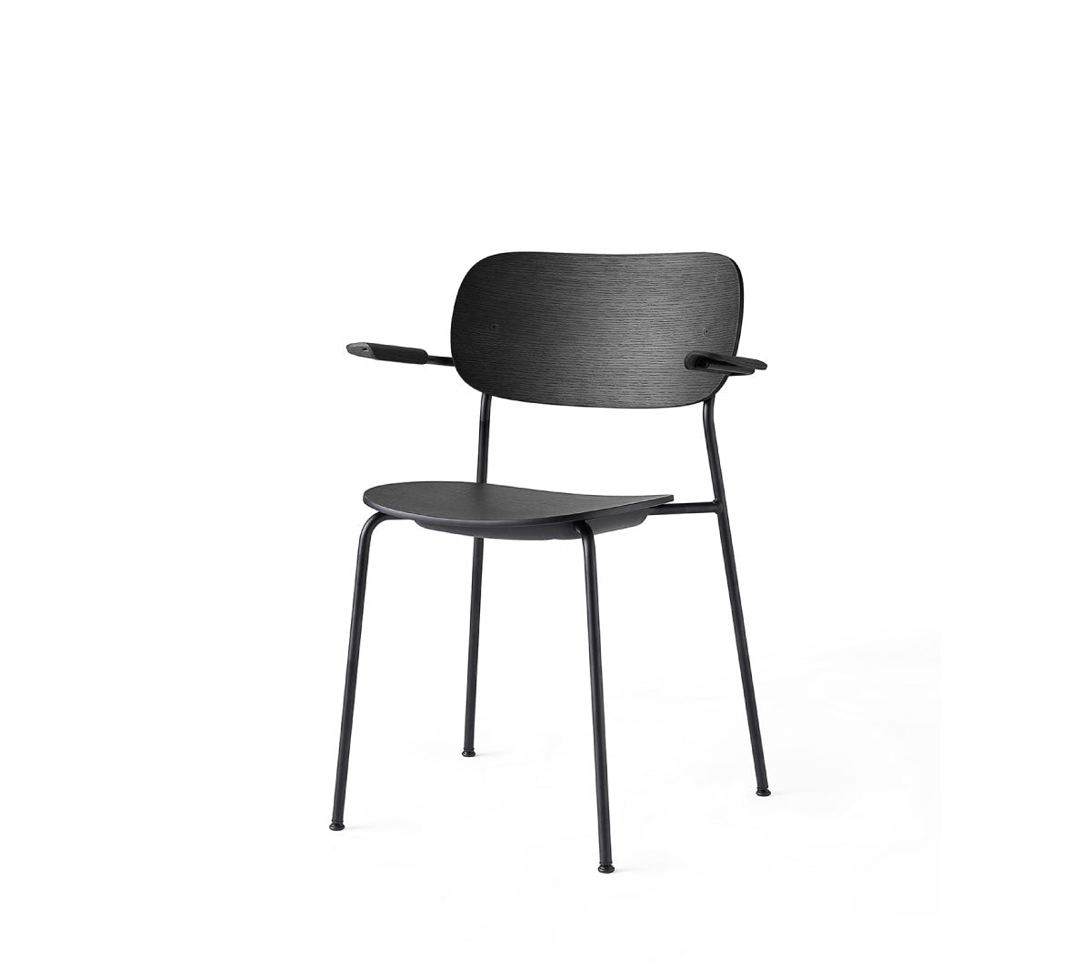  Sedie  - Co Chair black oak/black steel - Taninihome.com