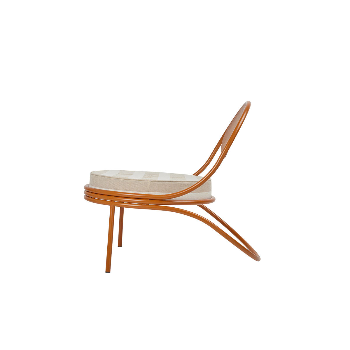 Gubi - Copacabana Lounge Chair Arancione - Taninihome.com