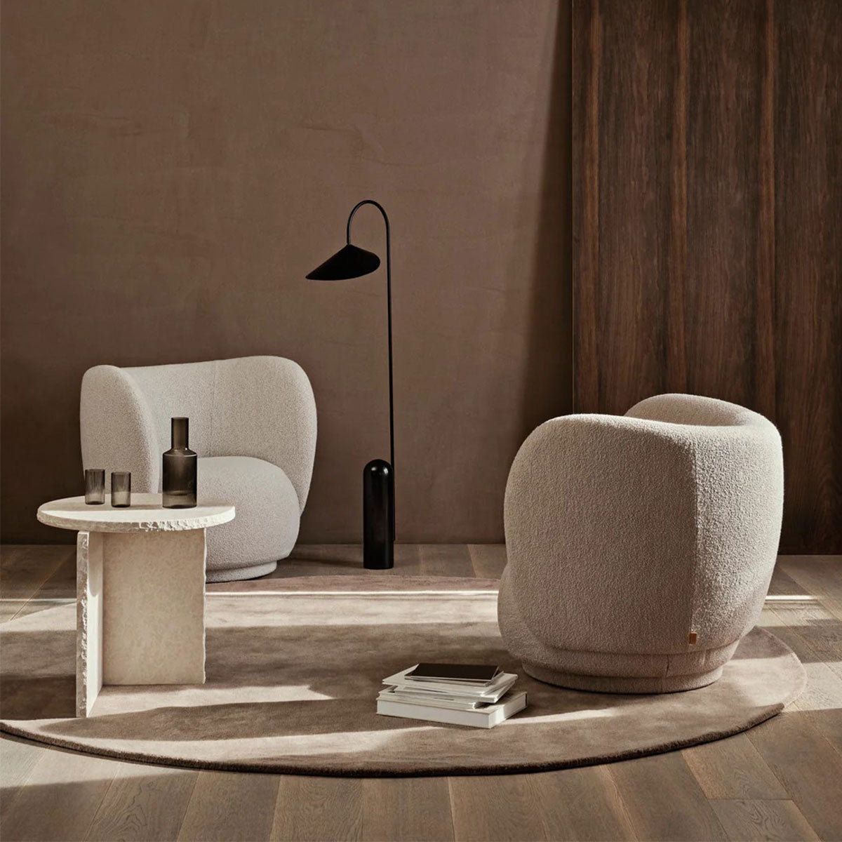 Ferm Living - Mineral Sculptural Table - Taninihome.com