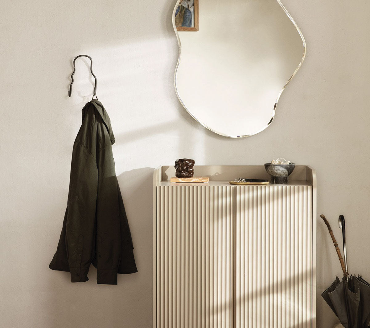 Ferm Living - Curvature Double Hook - Taninihome.com