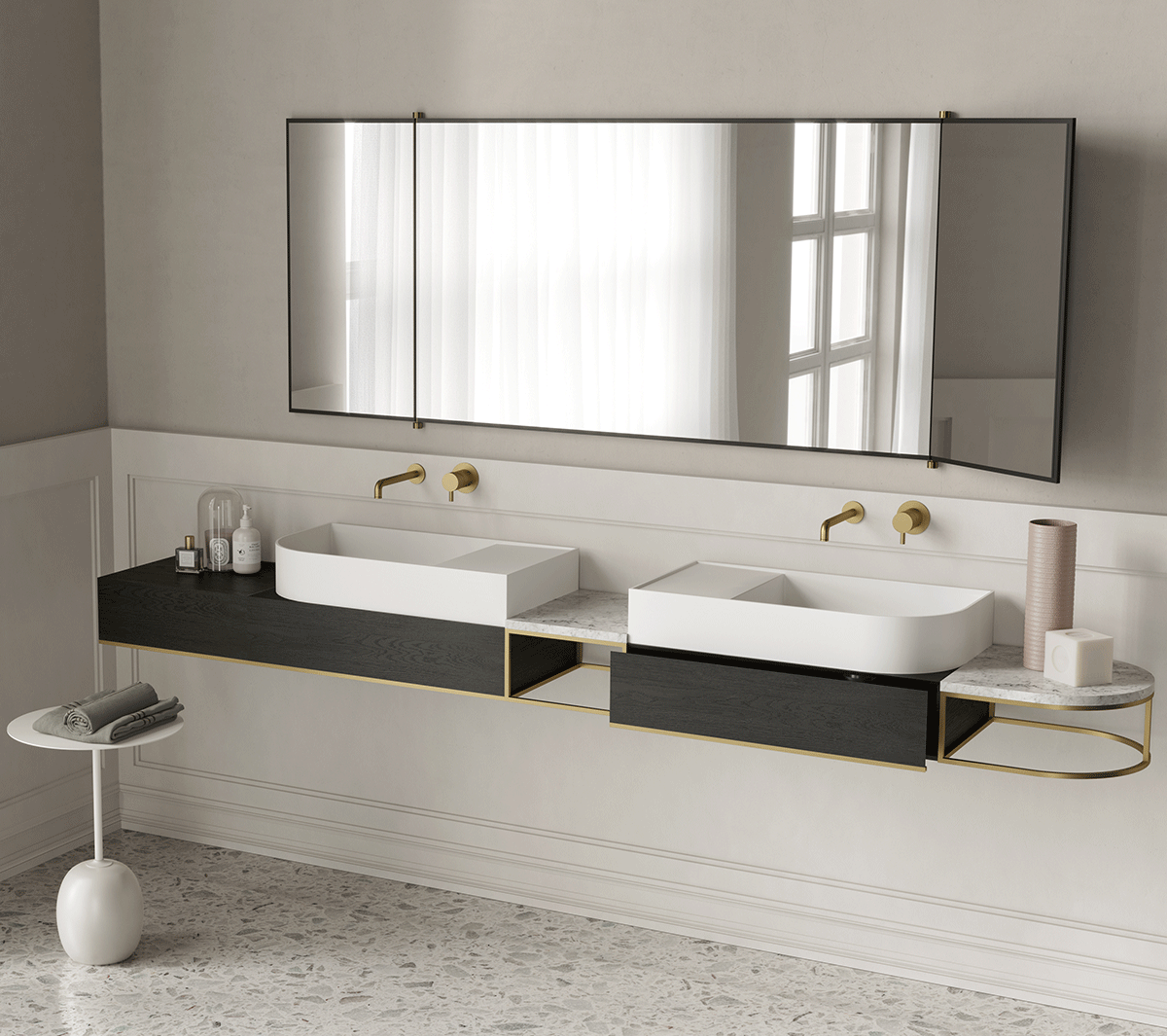 Ex.t - Nouveau Tilting Mirror - Taninihome.com