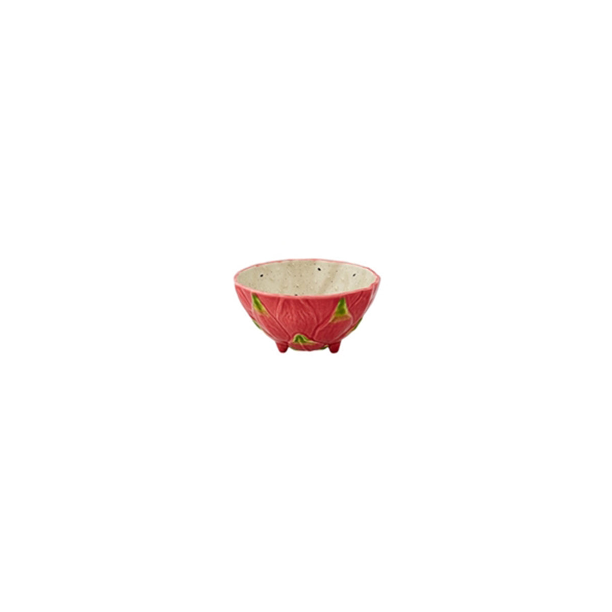 Bordallo Pinheiro - Bowl 14x14xH7,5 cm Rosso - Taninihome.com