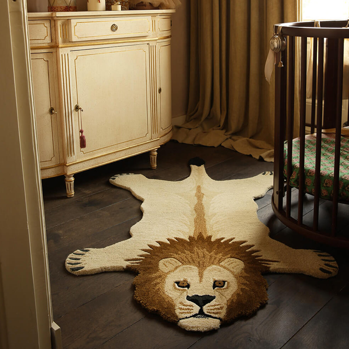 Doing Goods - Moody lion rug large - Taninihome.com