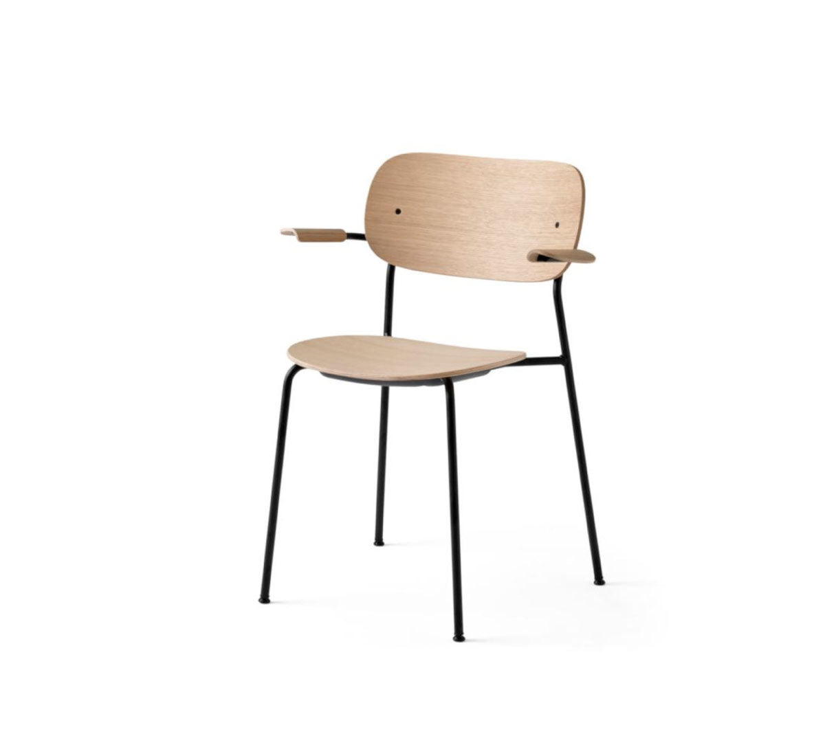  Sedie  - Co Chair natural oak/black steel - Taninihome.com