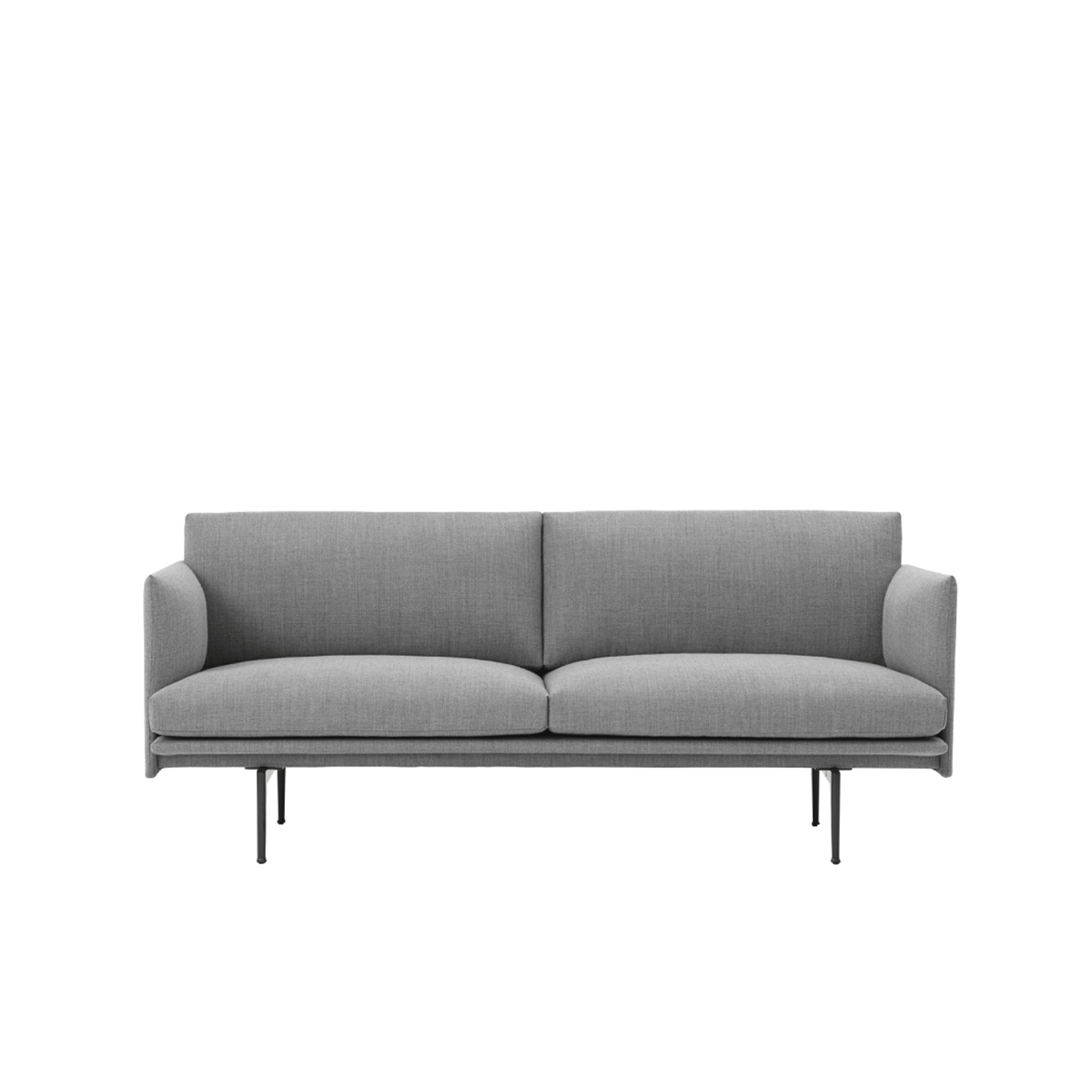 Muuto - Outline Sofa 2 seater Fiord 151 - Taninihome.com