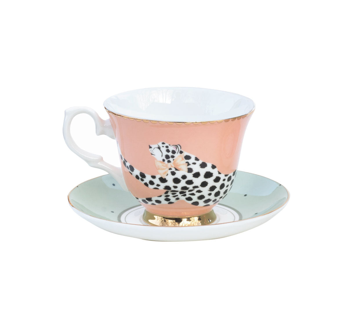  Accessori da cucina  - Safari Cheetah teacup and saucer - Taninihome.com