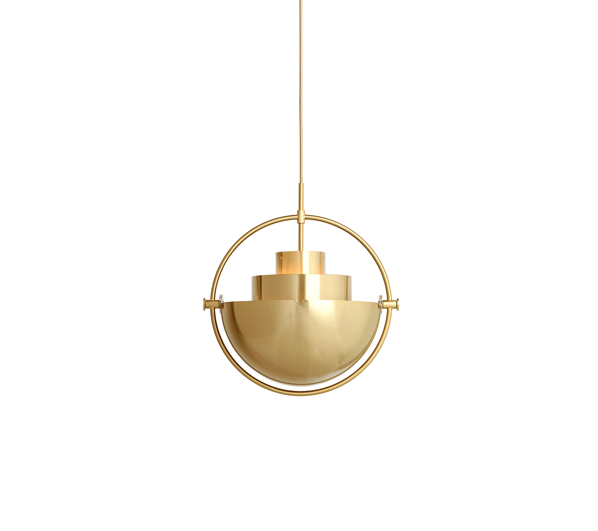 Gubi - Multi-Lite Pendant Small Ottone - Taninihome.com