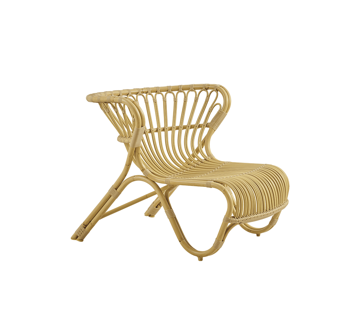 Sika Design - Fox Lounge Chair Marrone Chiaro - Taninihome.com