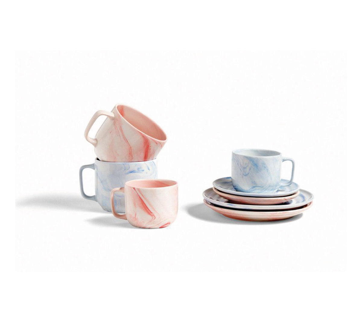  - Twist collection cup with saucer - Taninihome.com