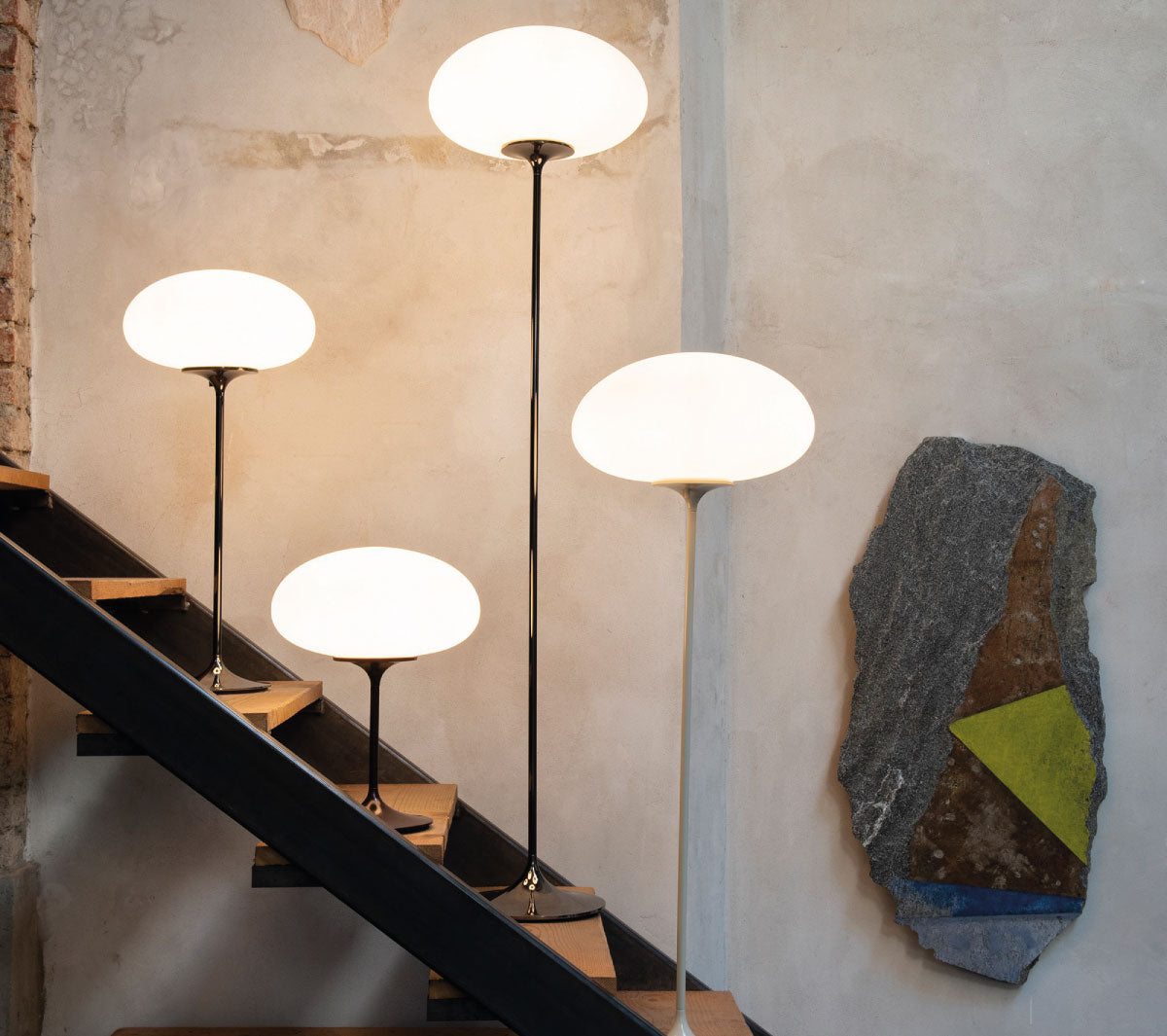 Gubi - Stemlite, Floor Lamp 110 cm - Taninihome.com