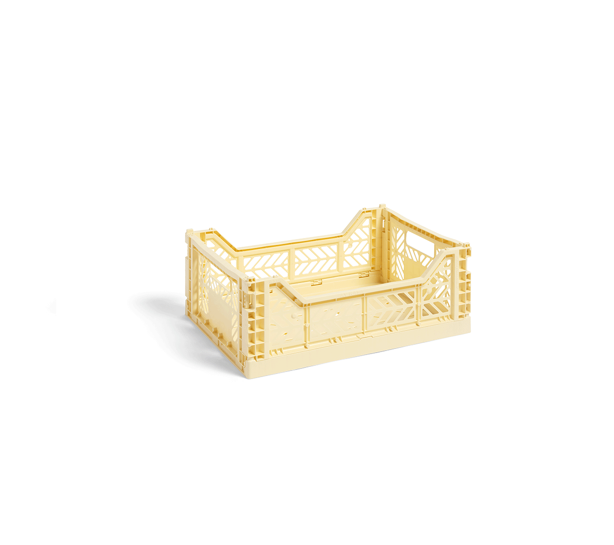 Hay - Colour crate 40x30x14,5 cm Giallo chiaro - Taninihome.com