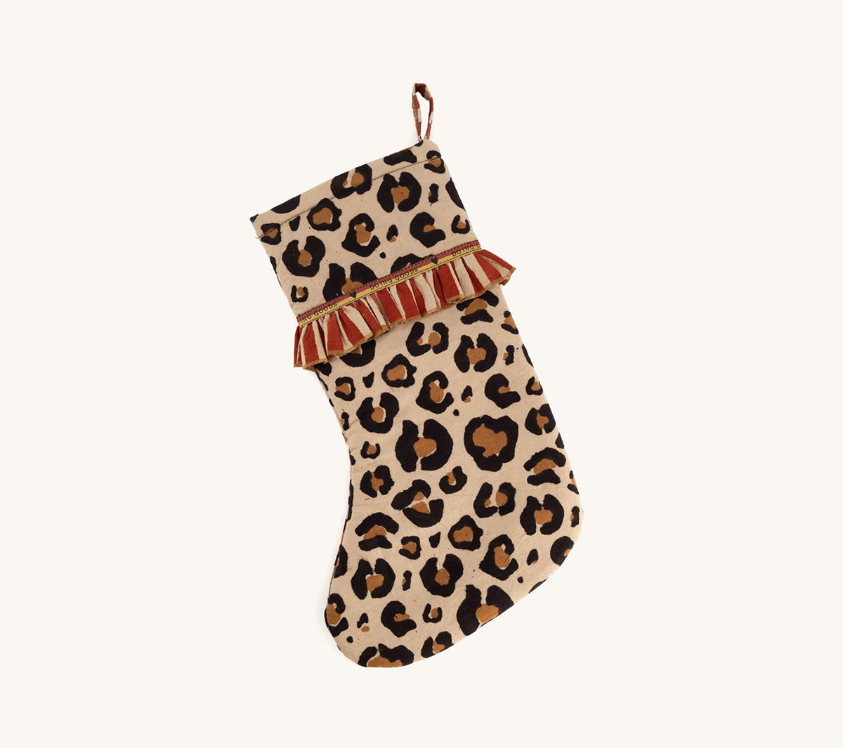  Accessori living  - Leopard Christmas Stocking - Taninihome.com