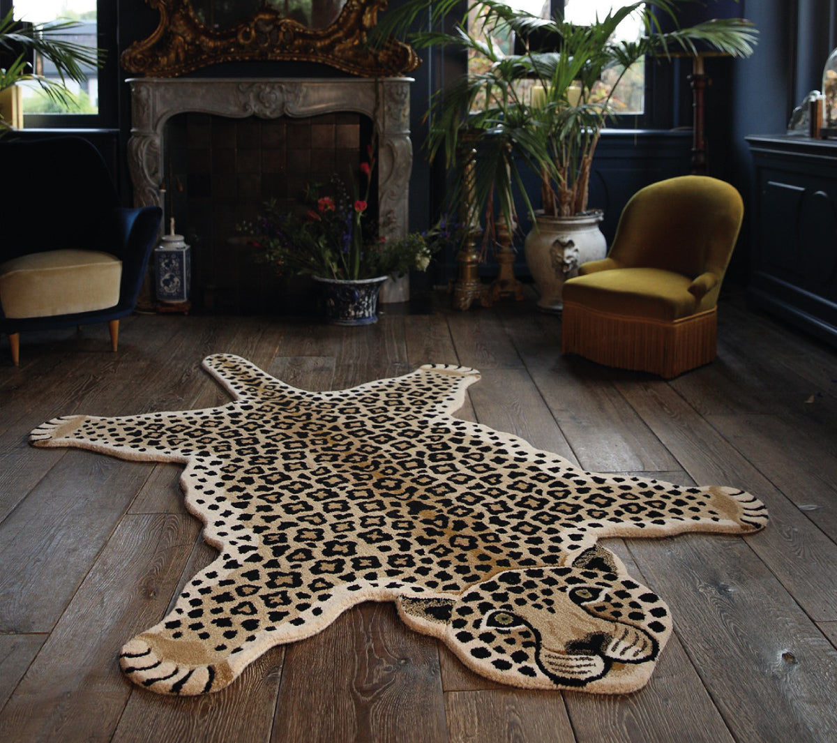  Accessori cameretta  - Loony Leopard Rug Large - Taninihome.com