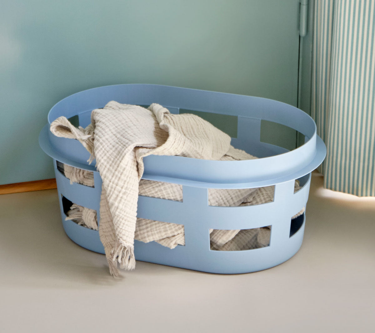 Hay - Basket S soft blue - Taninihome.com