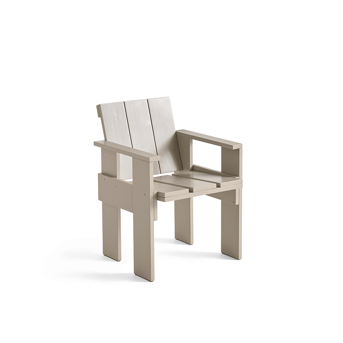 Hay - Crate Dining Chair Grigio - Taninihome.com