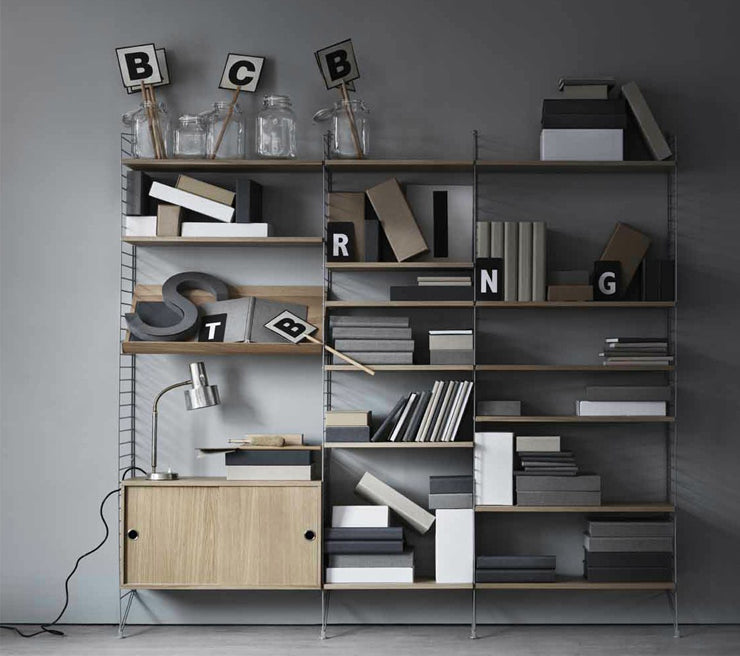  Librerie e sistemi  - Composizione Office Oak - Taninihome.com