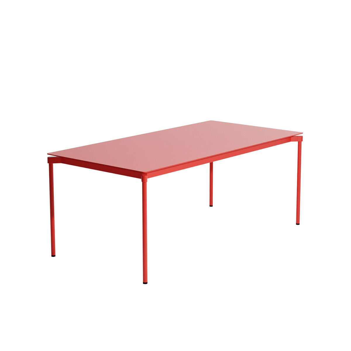 Petite Friture - Fromme Rectangular Table Rosso - Taninihome.com