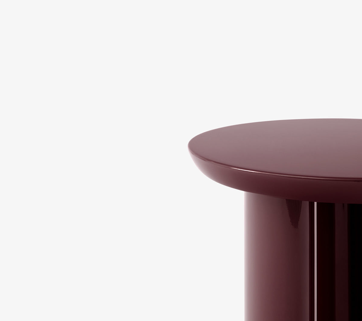  Tavolini  - Tung JA3 table Burgundy Red - Taninihome.com