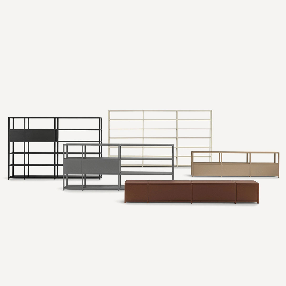  Librerie e sistemi  - Frame Bookcase System - Taninihome.com