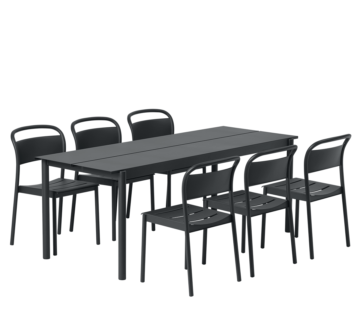  Sedie  - Linear Steel Side Chair - Taninihome.com