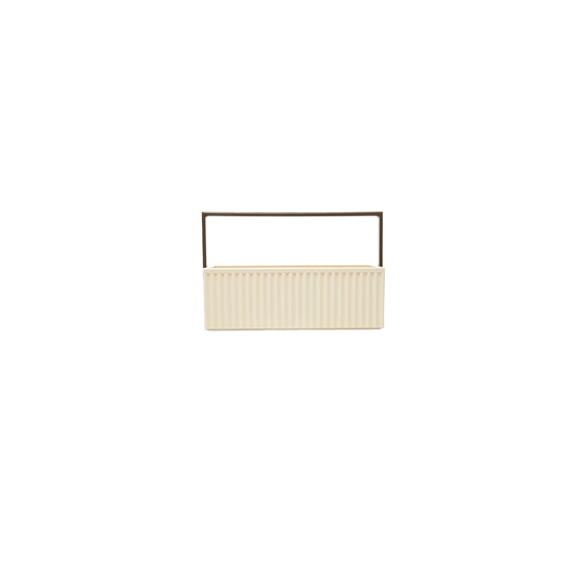 Hachiman - Omnioffre Storage box 12,8x24,6xH7,9 cm Beige - Taninihome.com