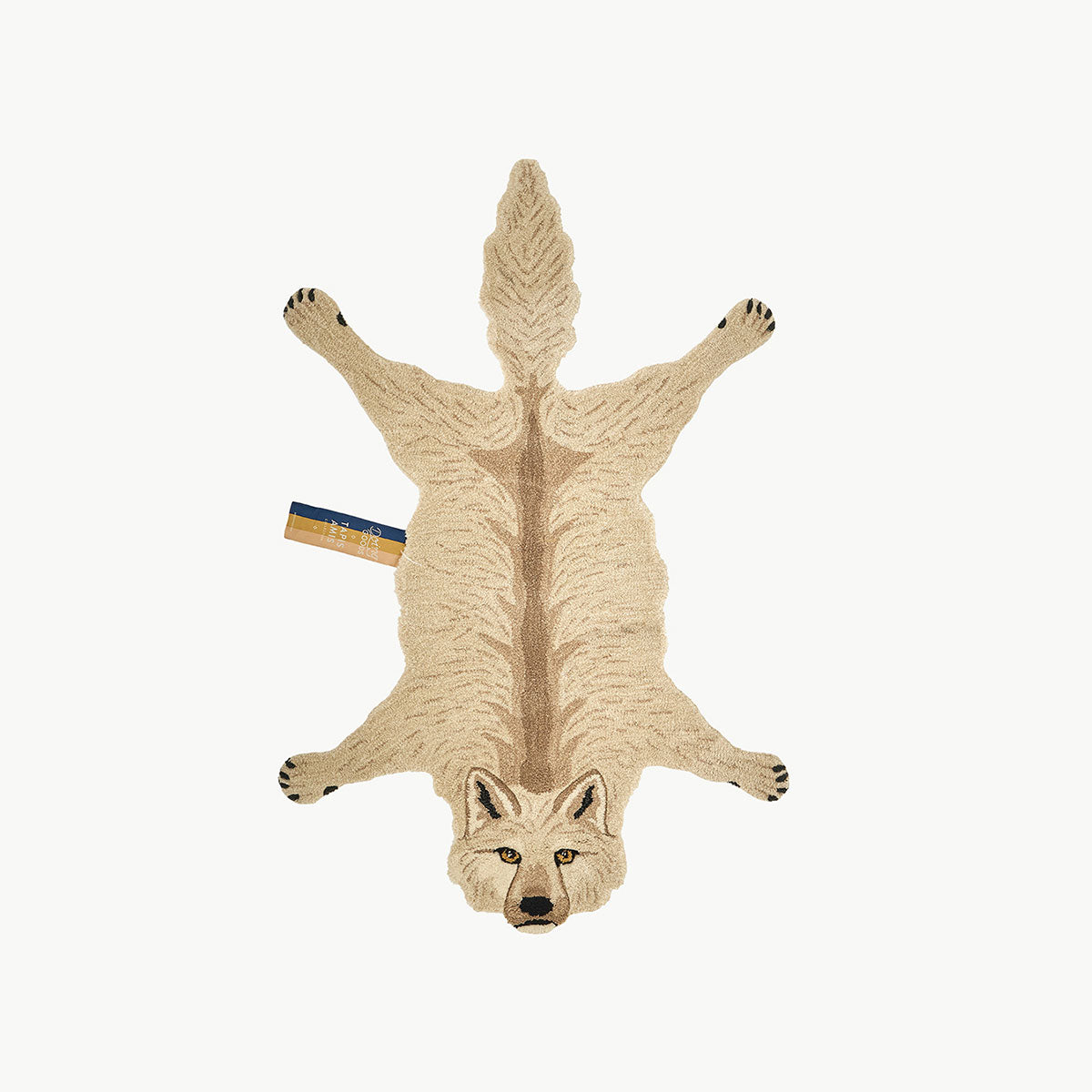 Woozy Wolf Rug Large