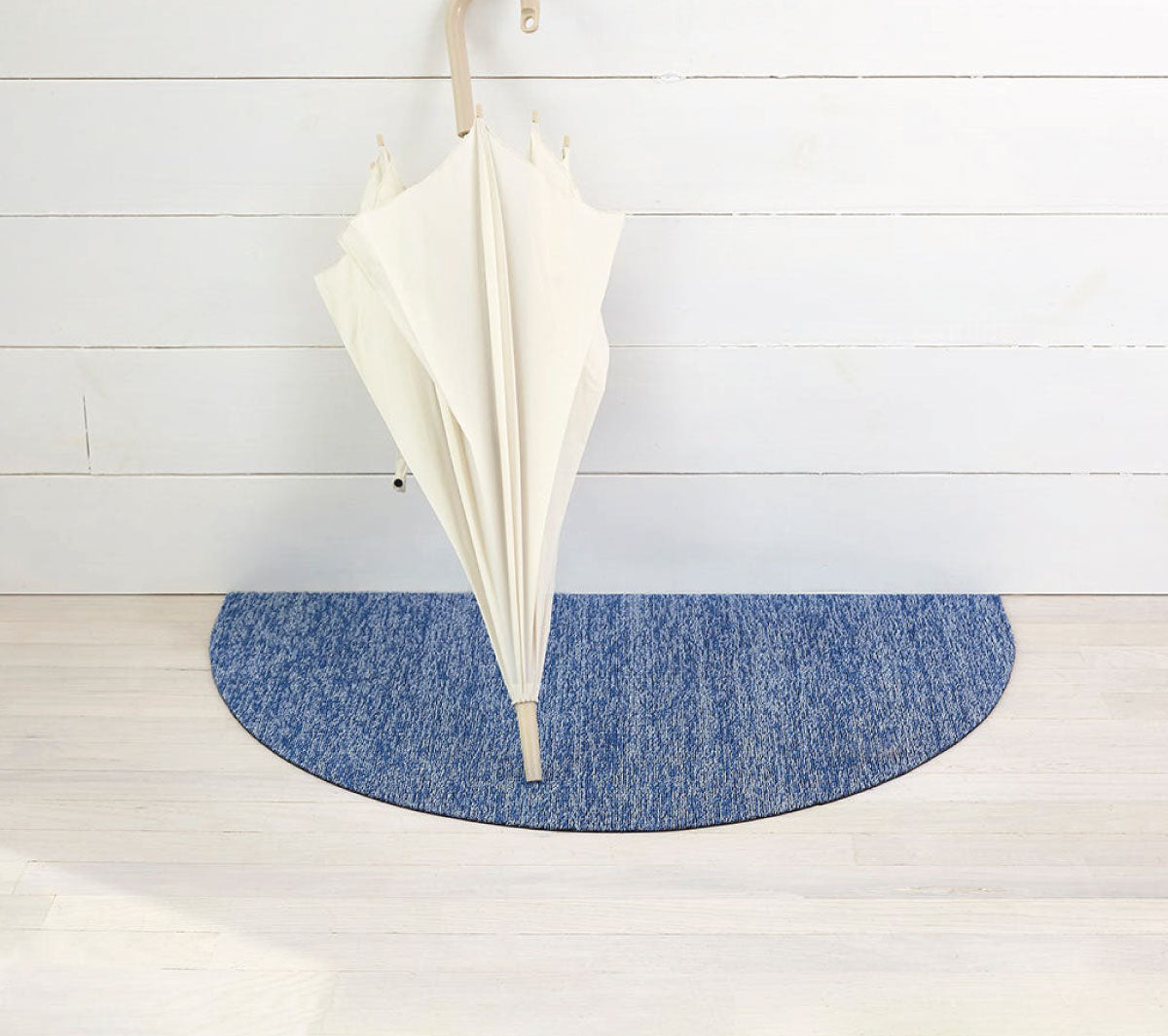 Chilewich - Heathered Shag Welcome Mat - Cornflower - Taninihome.com