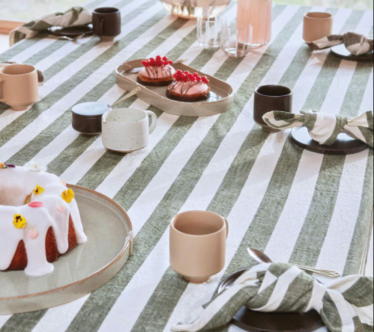  Accessori da cucina  - Striped tablecloth - 260x140 cm - Taninihome.com