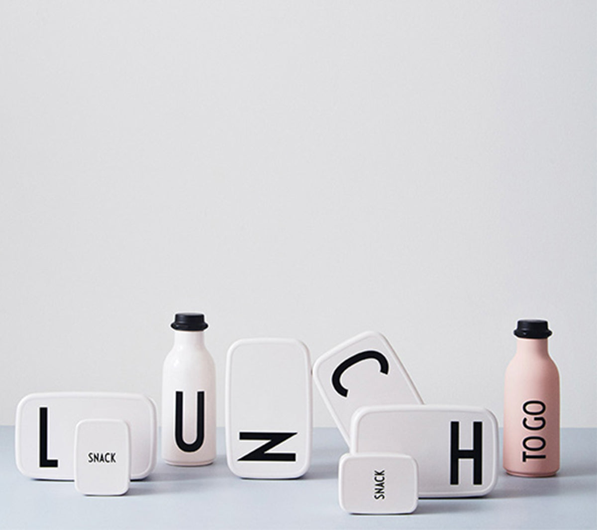 Design Letters - TO GO Drinking Bottle - Pink - Taninihome.com