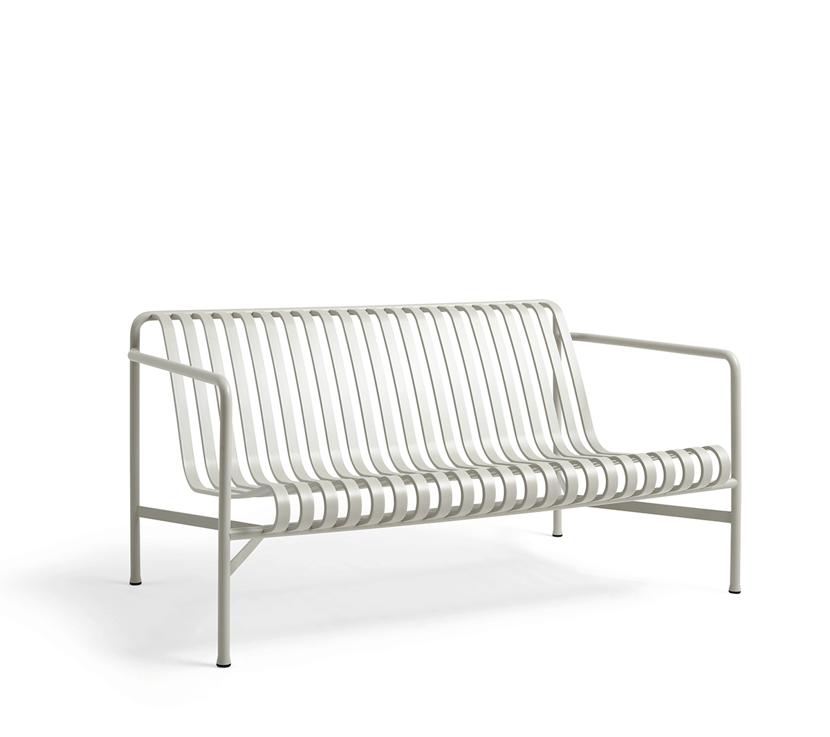 Hay - Palissade Lounge Sofa Grigio chiaro - Taninihome.com