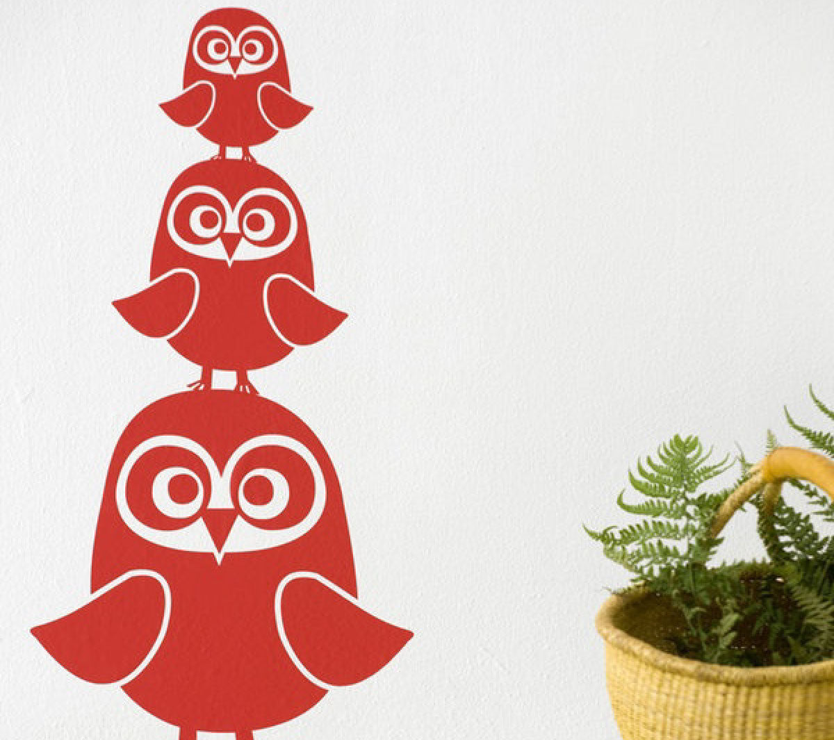  Sticker  - Three Owls wallstickers - Taninihome.com