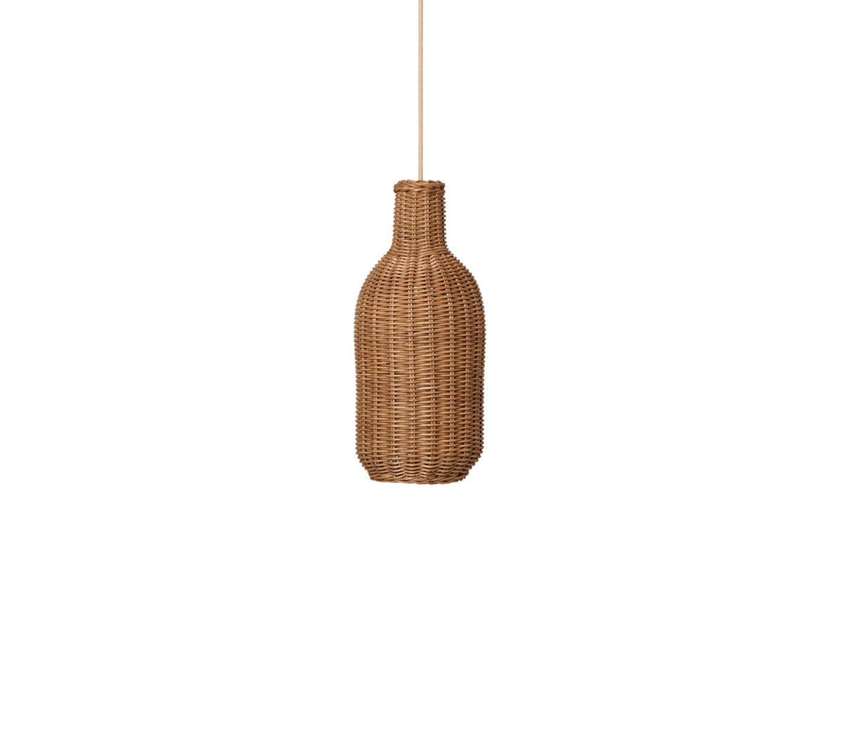 Ferm Living - Braided Lampshade - Bottle - Taninihome.com