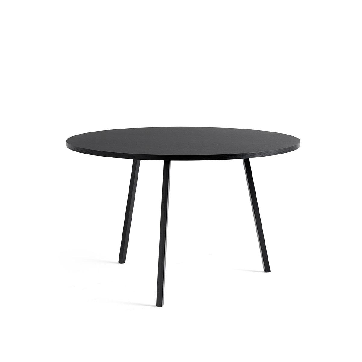 Hay - Loop Stand Round Table Ø120 cm Nero - Taninihome.com