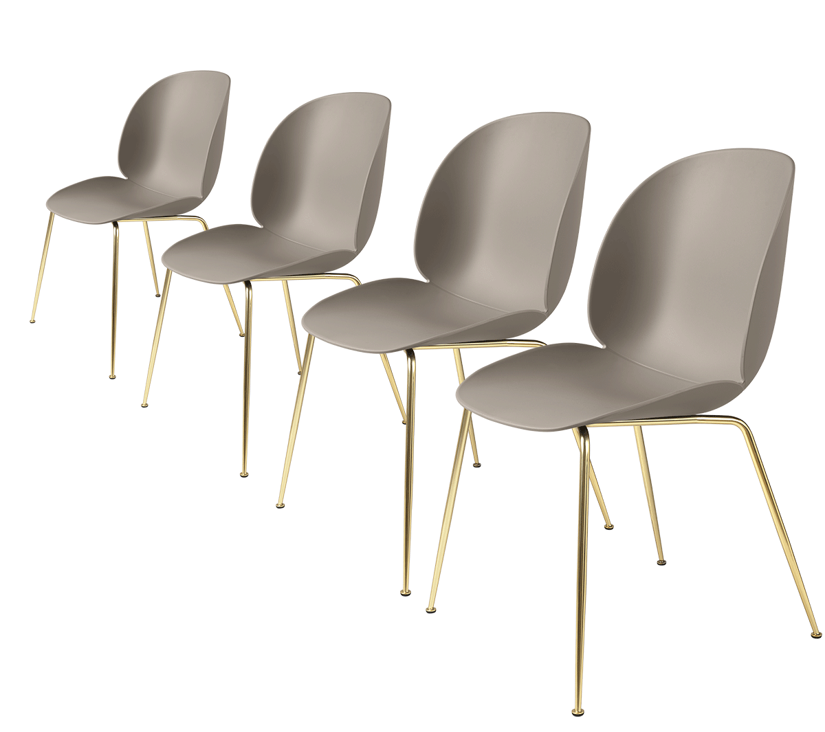  Sedie  - Beetle Dining Chair set of 4 - Taninihome.com