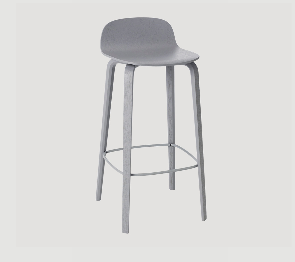 Muuto - Visu Bar Stool Grigio - Taninihome.com