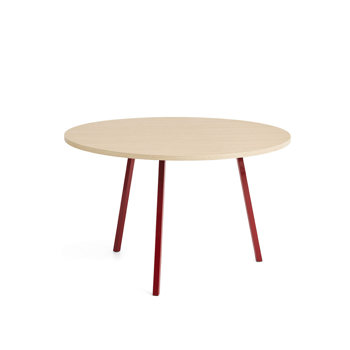 Hay - Loop Stand Round Table Ø120 cm Rosso - Taninihome.com