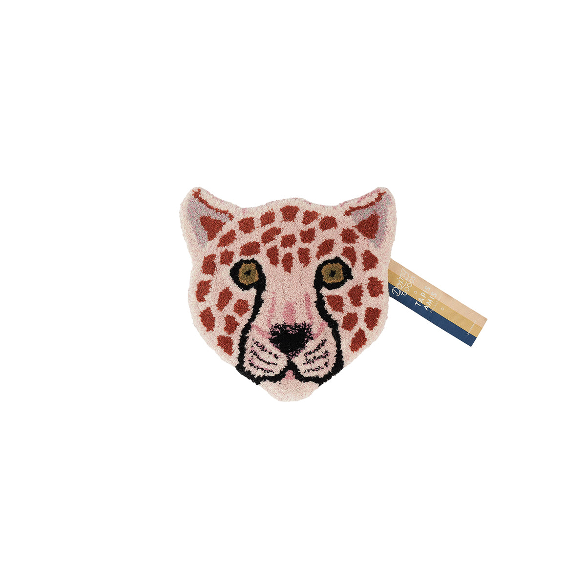  Accessori cameretta  - Pinky leopard head rug - Taninihome.com