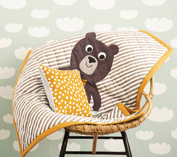  Coperte  - Bear Quilted Blanket - Taninihome.com