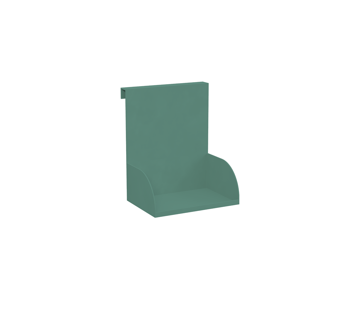 Porta sapone dark green