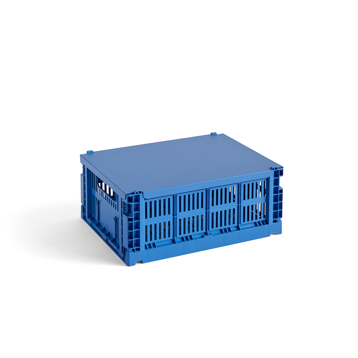 Colour crate lid M Electric blue