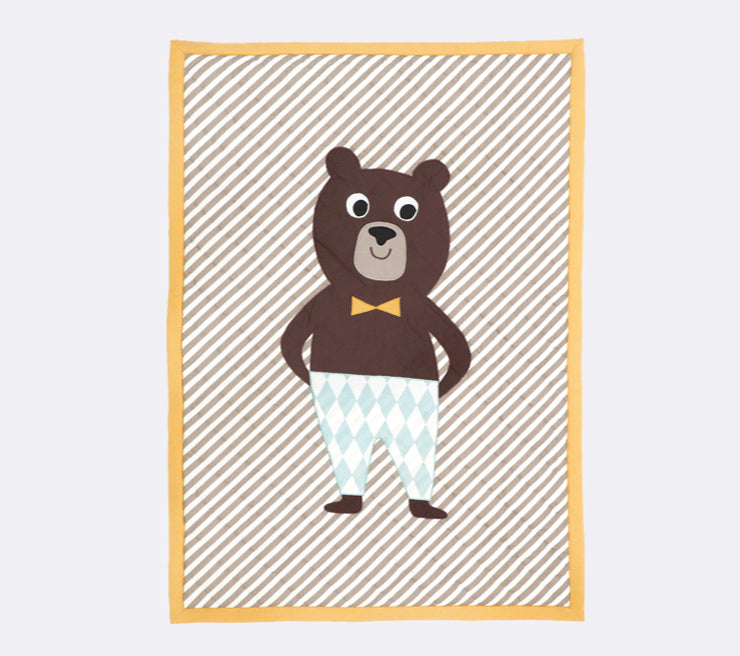  Coperte  - Bear Quilted Blanket - Taninihome.com