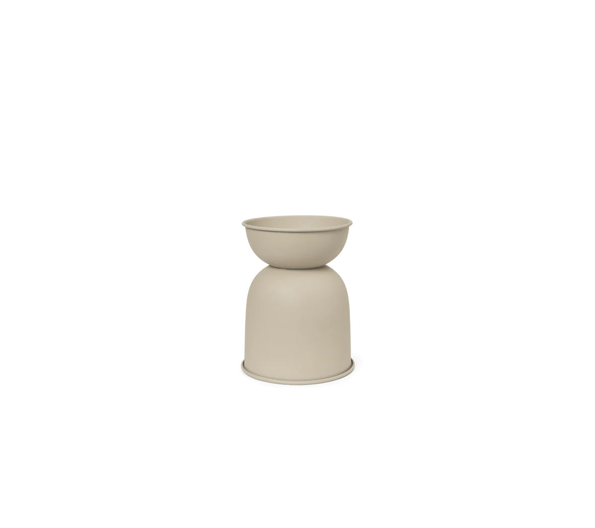  Accessori outdoor  - Hourglass Pot - Extra Small - Cashmere - Taninihome.com