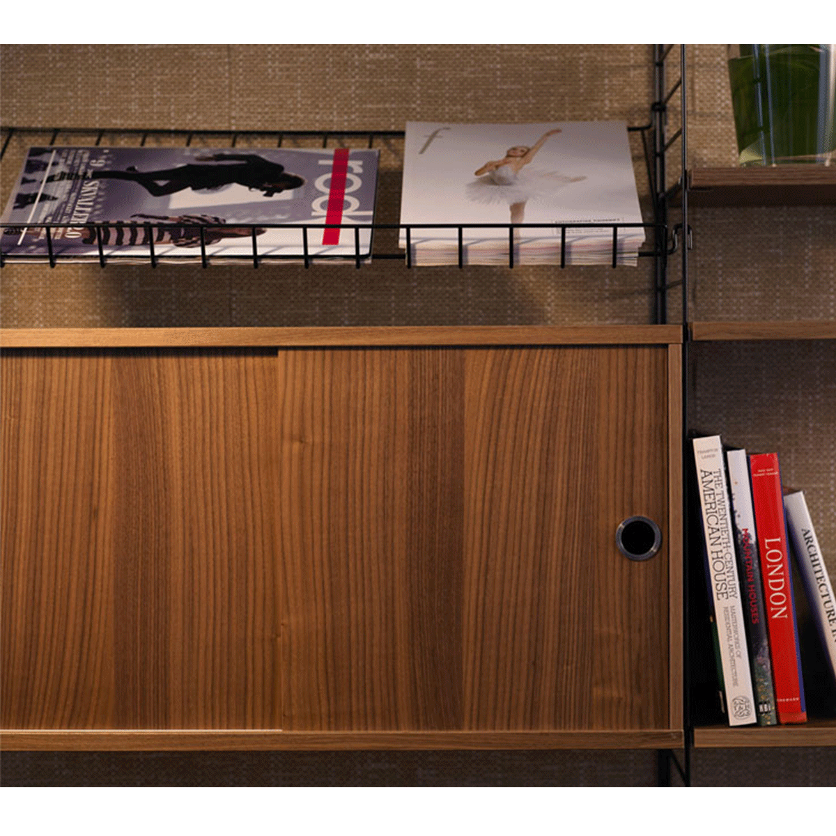  Librerie e sistemi  - Composizione Walnut - Taninihome.com