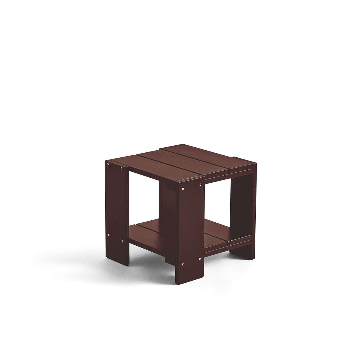 Crate side table