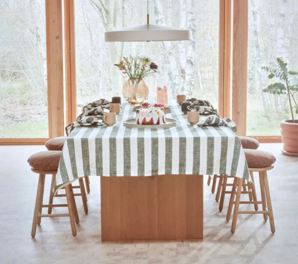  Accessori da cucina  - Striped tablecloth - 260x140 cm - Taninihome.com