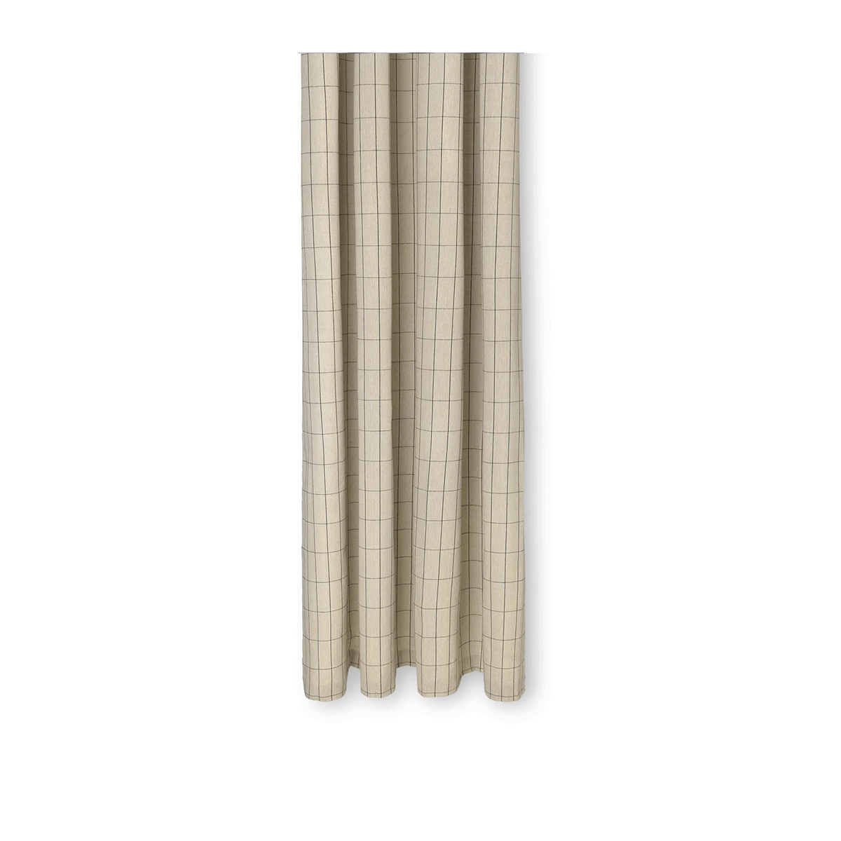 Ferm Living - Chambray Shower Curtain Beige - Taninihome.com