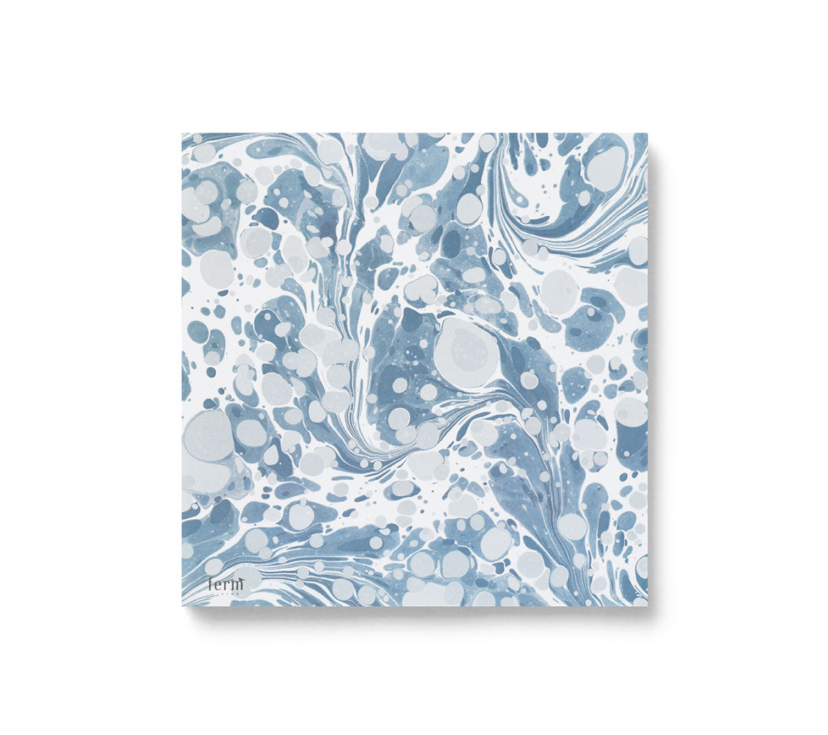  Accessori da cucina  - Marbling Paper Napkins - Dusty Blue - Taninihome.com