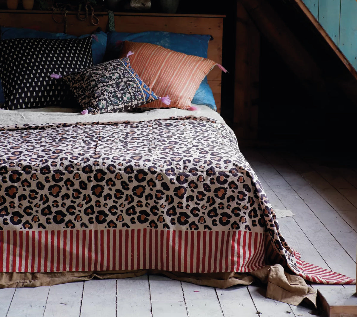  Accessori camera da letto-living  - Leopard Throw - Taninihome.com