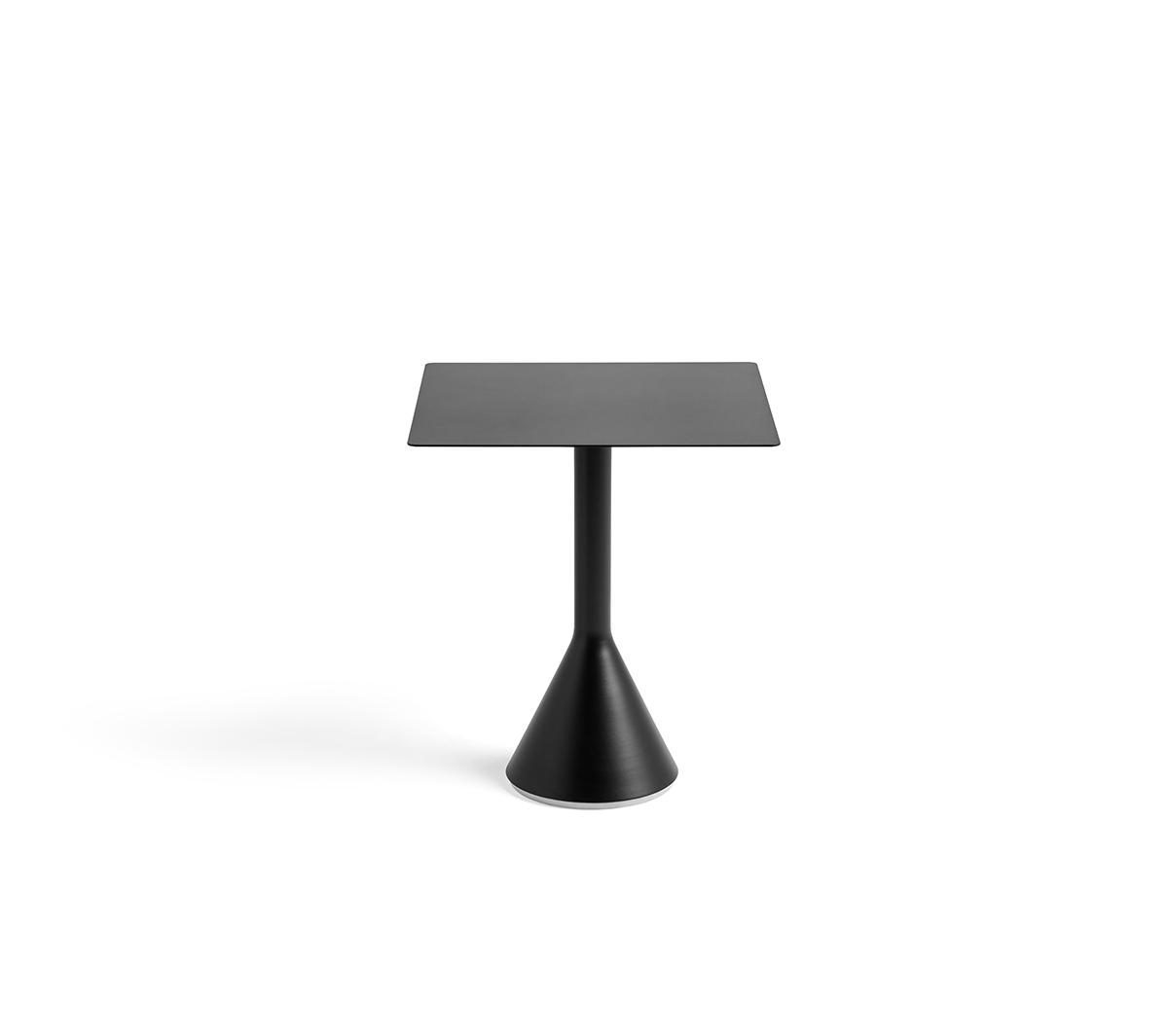 Hay - Palissade Cone Table Quadrato Antracite - Taninihome.com